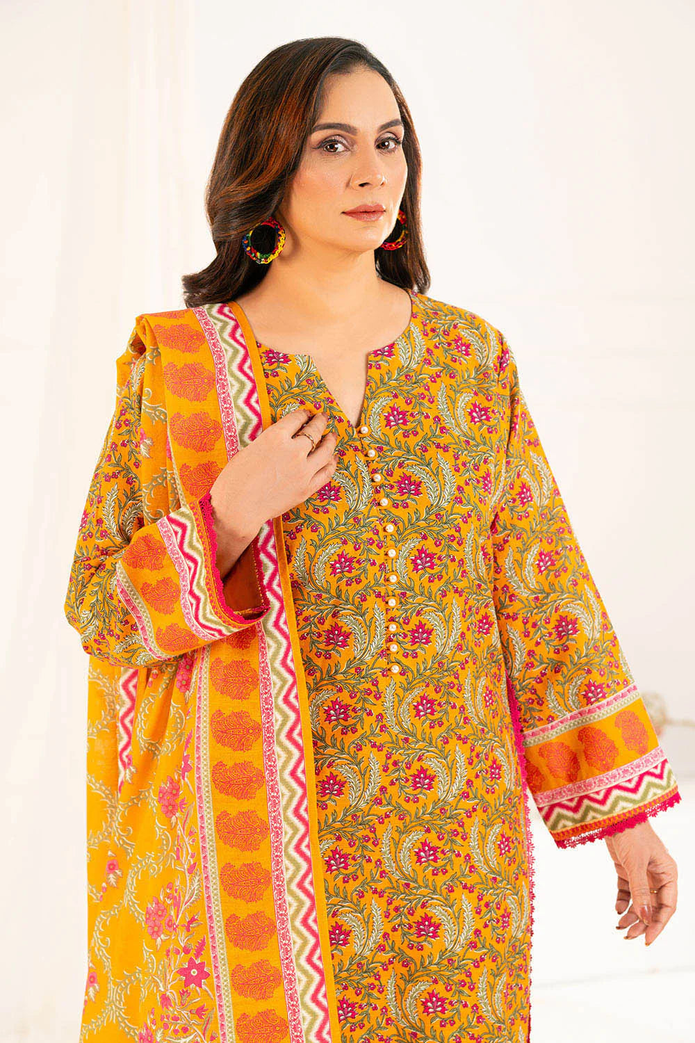 Gul Ahmed Lawn 3-Piece - Plain Trouser
