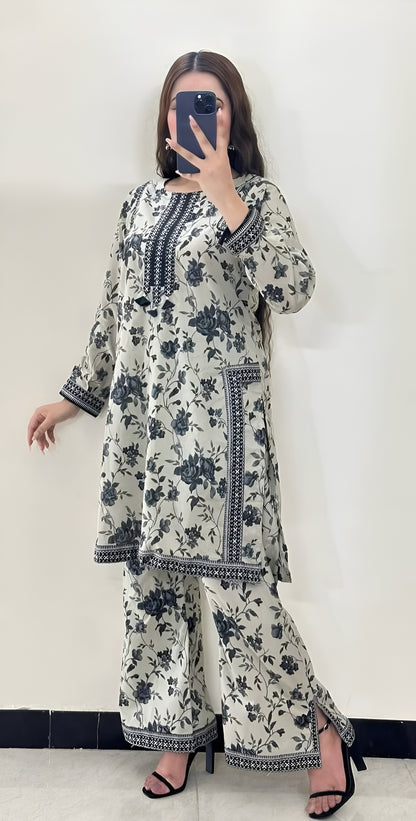 Bin Saeed Khaddar 3-Piece D-19