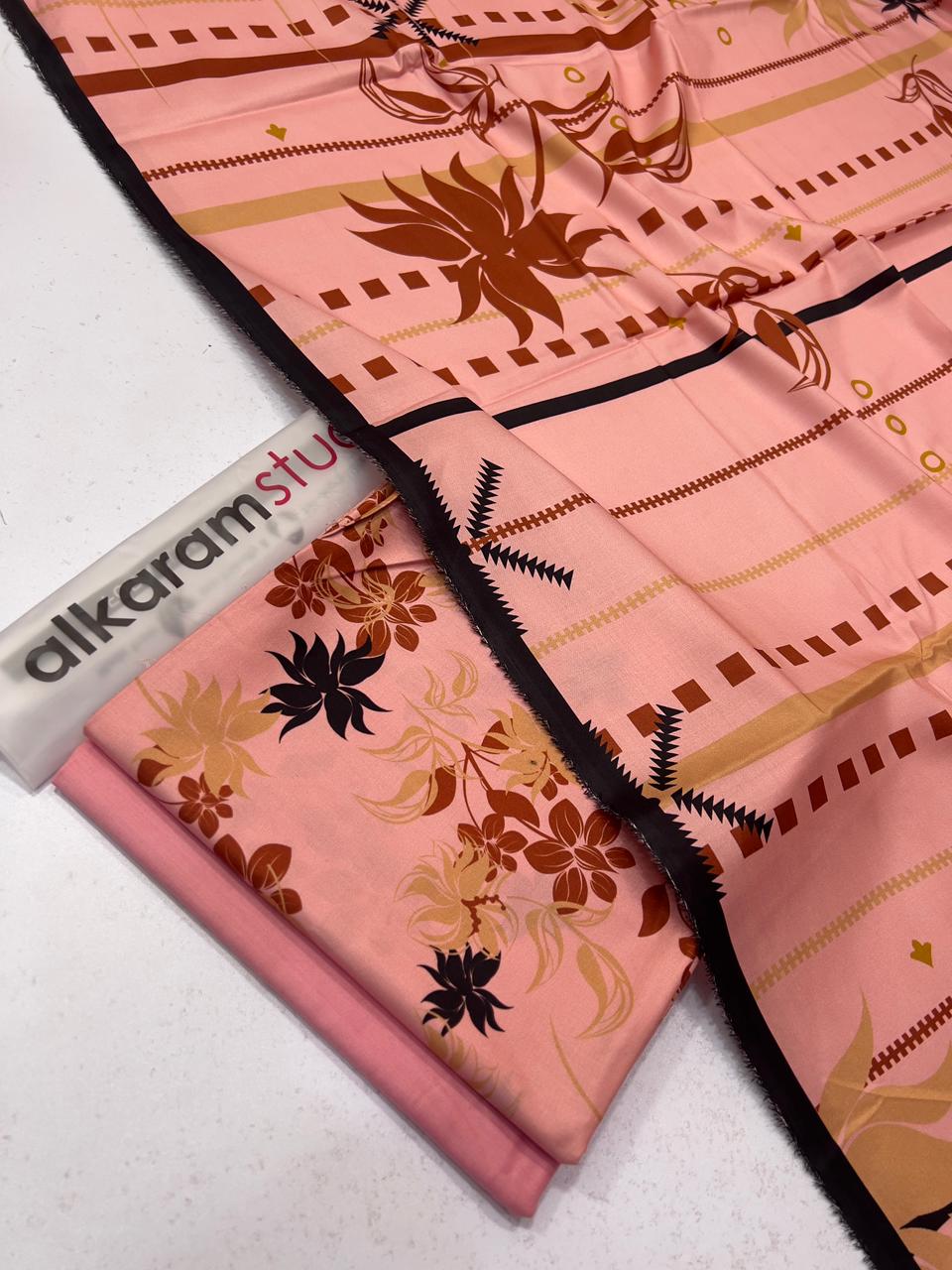 Alkaram Linen 3-Piece (D-26)