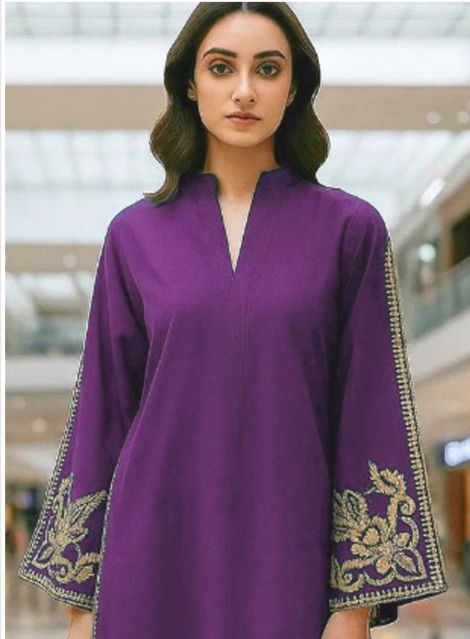 Embroidered Lawn 2Pcs D-1