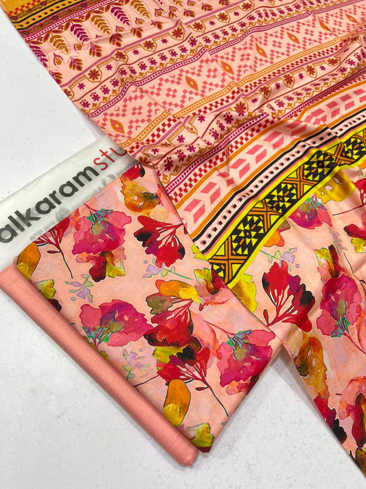 Alkaram Linen 3-Piece (D-18)