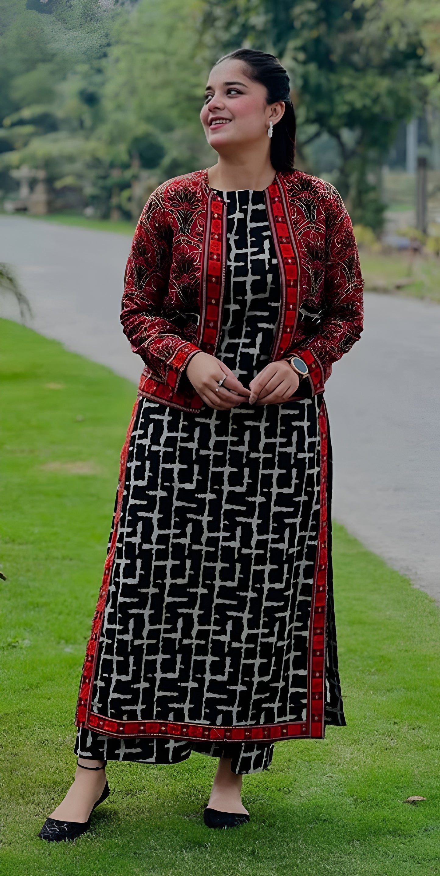 Bin Saeed Khaddar 3-Piece D-9