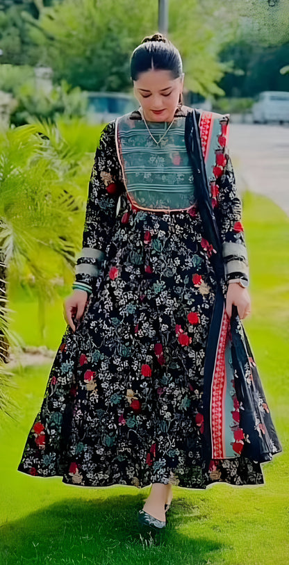 Bin Saeed Khaddar 3-Piece D-11