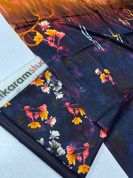 Alkaram Linen 3-Piece (D-25)