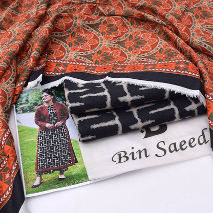 Bin Saeed Khaddar 3-Piece D-9