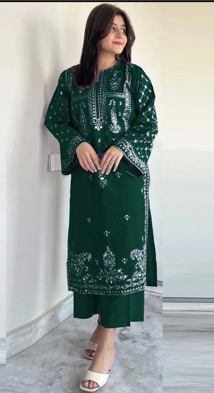 Embroidered Lawn 2Pcs D-70