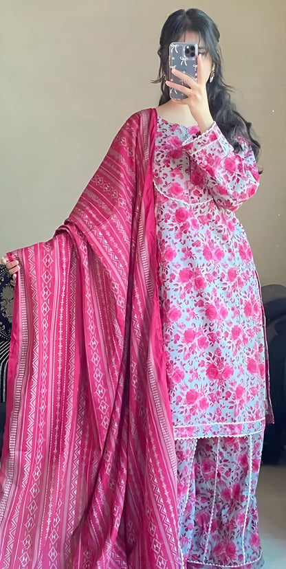 Bin Saeed Khaddar 3-Piece D-6