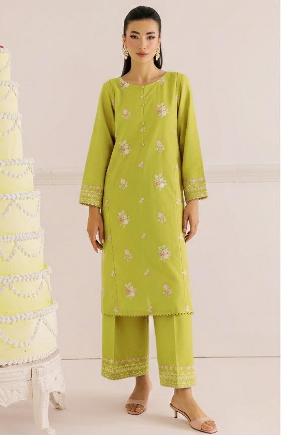 Embroidered Lawn 2Pcs D-55