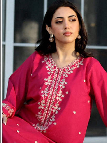 Embroidered Lawn 2Pcs D-53