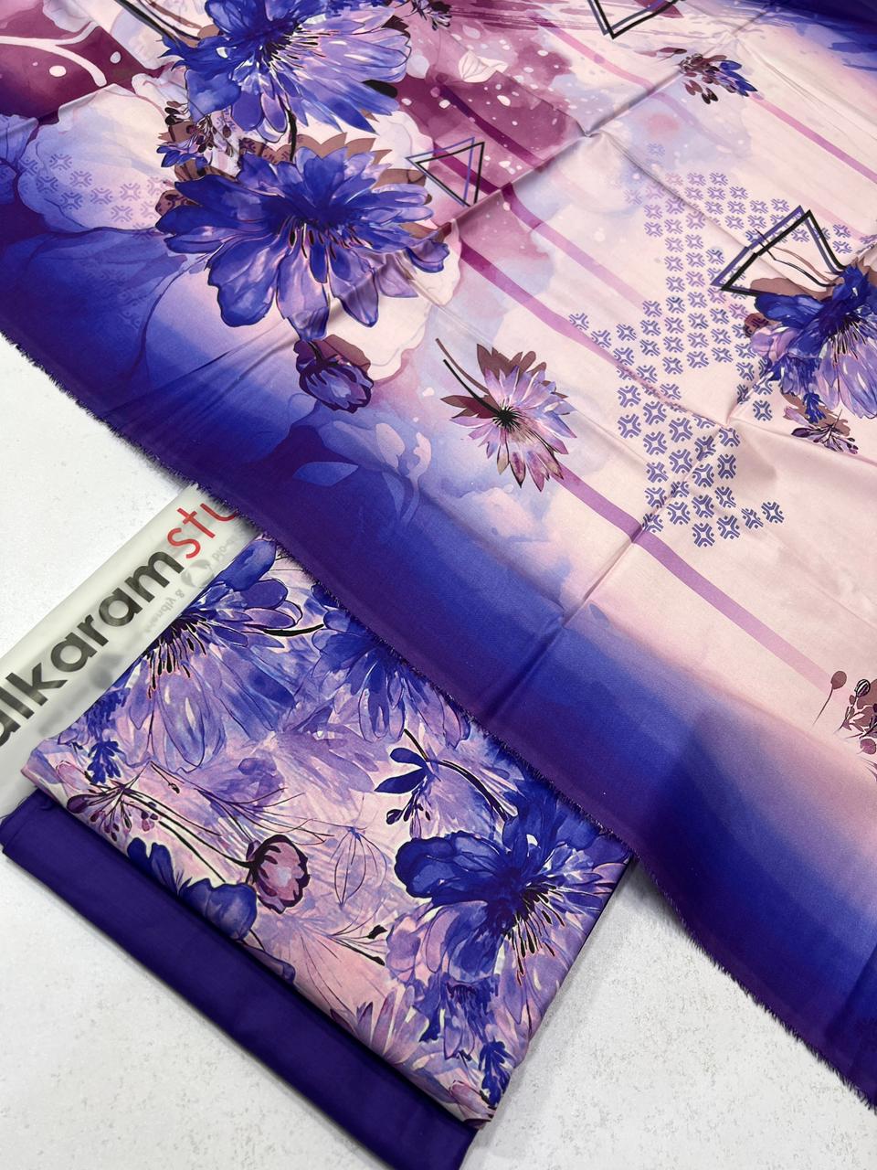 Alkaram Linen 3-Piece (D-48)