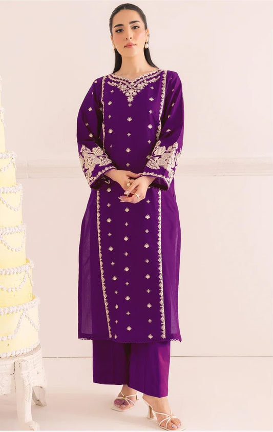 Embroidered Lawn 2Pcs D-64
