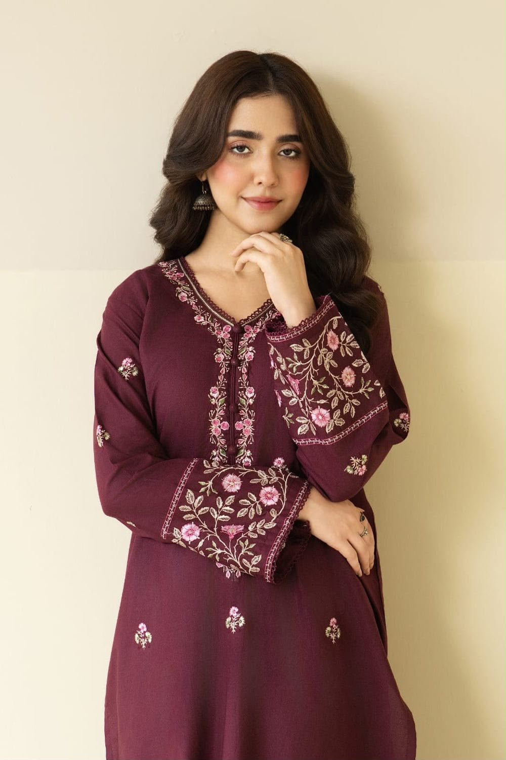 Embroidered Lawn 2Pcs D-67