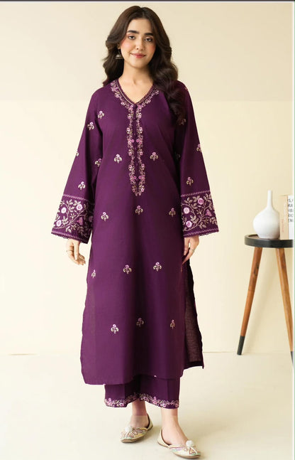 Embroidered Lawn 2Pcs D-65