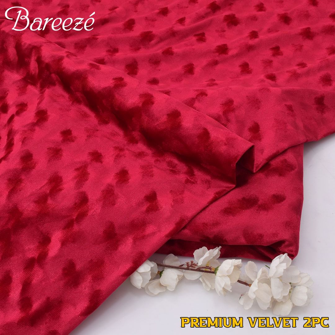 Premium Bareeze Velvet 2-Piece (D-17)