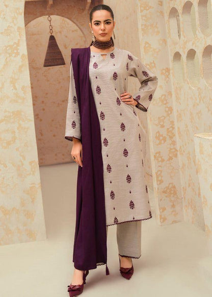 Embroidered Dhanak D-28