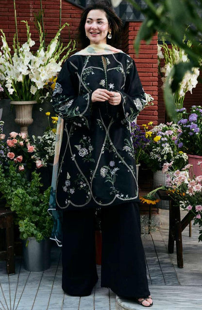 Embroidered Dhanak D-20