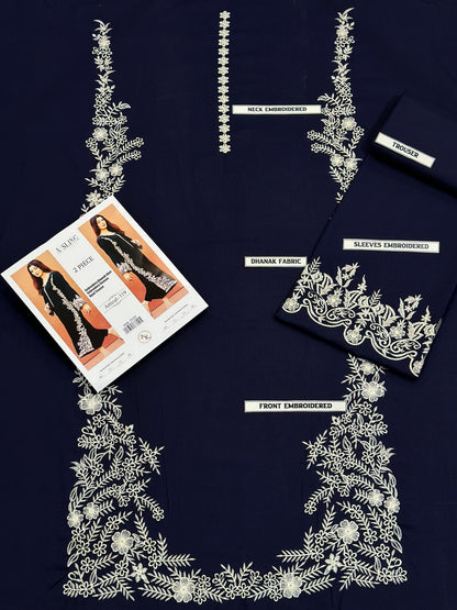 Embroidered Dhanak 2 Piece D-22