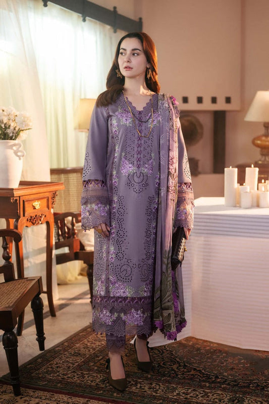 Embroidery Lawn 3 Pcs D-7