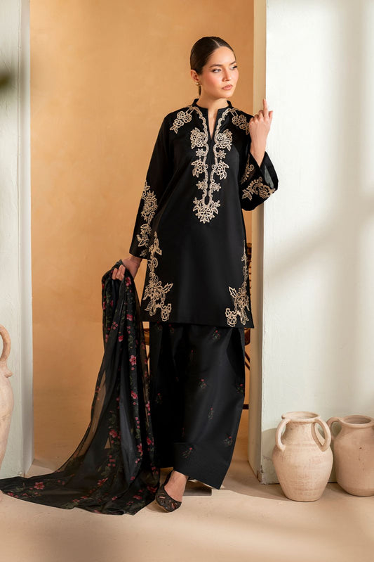 Embroidery Lawn 3 Pcs D-12