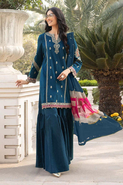 Embroidery Lawn 3 Pcs D-20