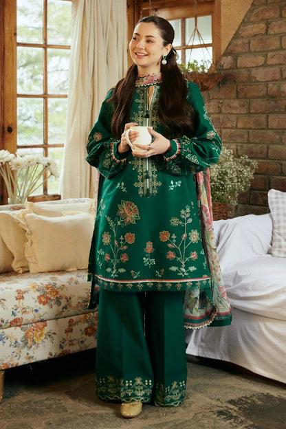 Embroidery Lawn 3 Pcs D-21