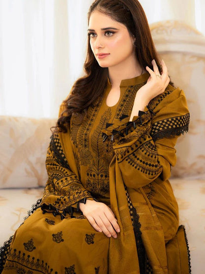 Embroidery Lawn 3 Pcs D-22