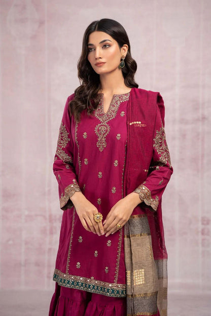 Embroidery Lawn 3 Pcs D-23