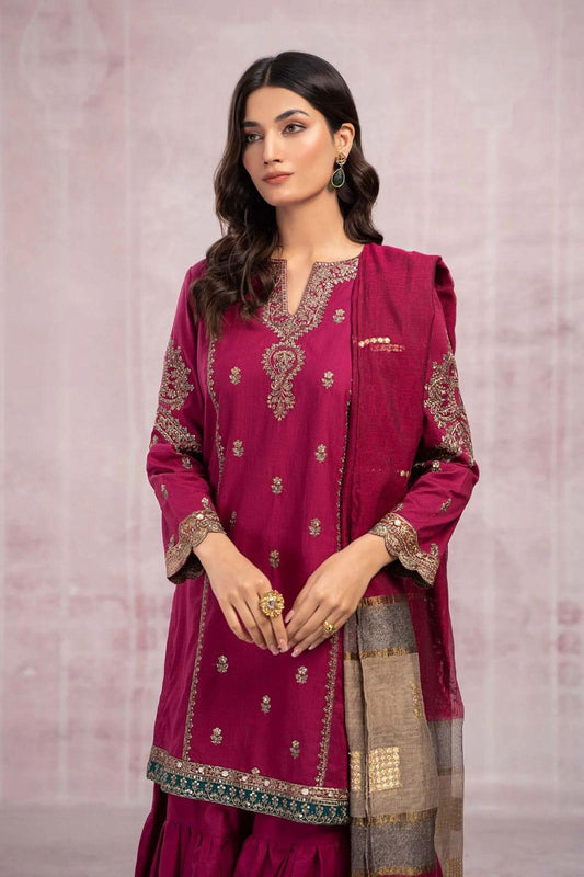 Embroidery Lawn 3 Pcs D-23