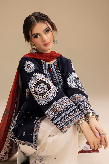 Embroidery Lawn 3 Pcs D-26