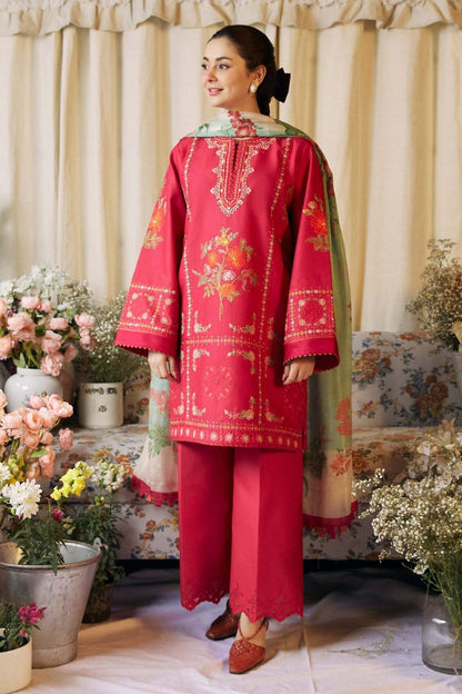 Embroidery Lawn 3 Pcs D-32