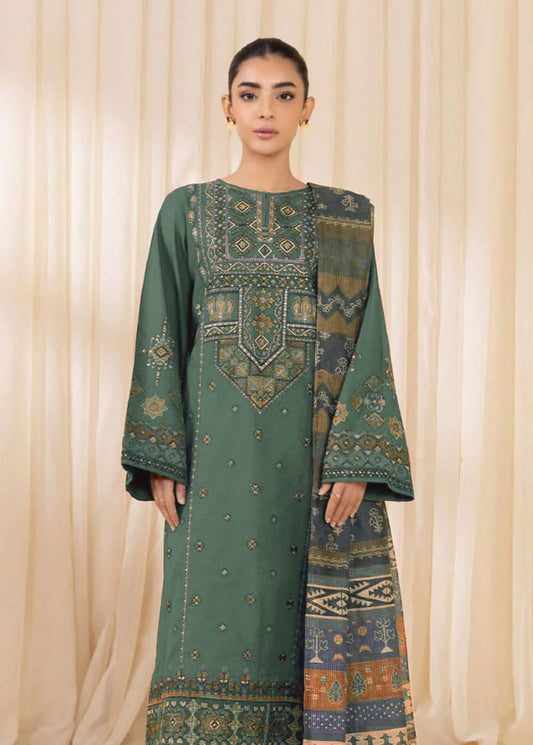 Embroidery Lawn 3 Pcs D-33