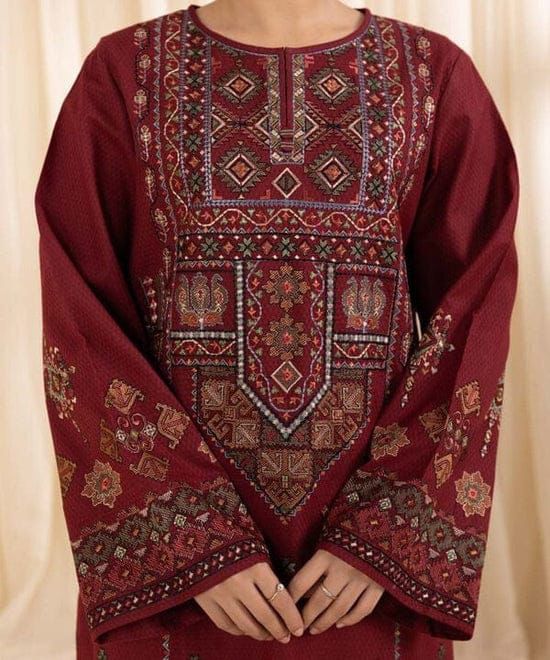 Embroidery Lawn 3 Pcs D-34