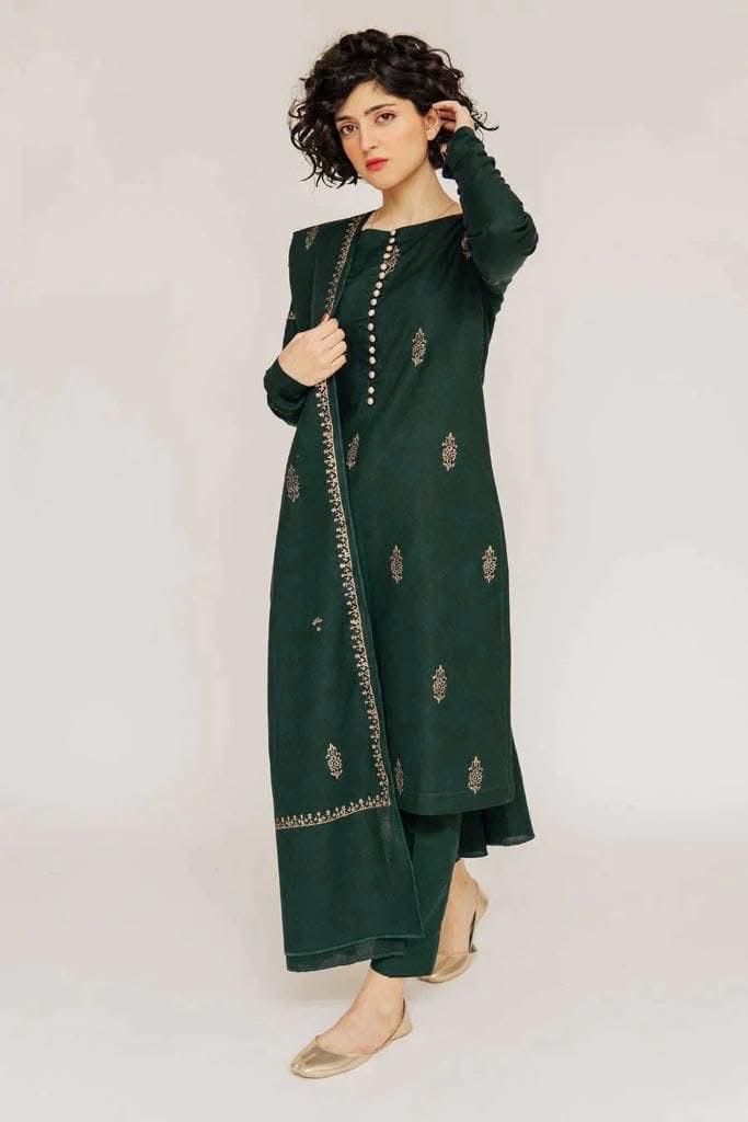 Embroidery Lawn 3 Pcs D-43