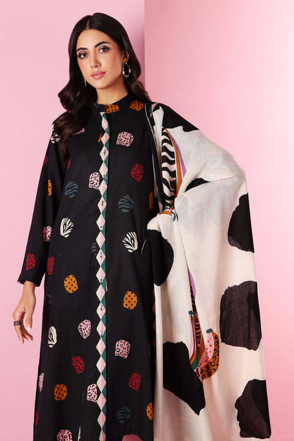 Embroidery Lawn 3 Pcs D-2