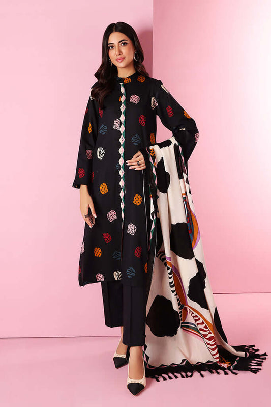 Embroidery Lawn 3 Pcs D-2