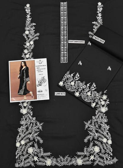 Embroidered Lawn 2Pcs D-51
