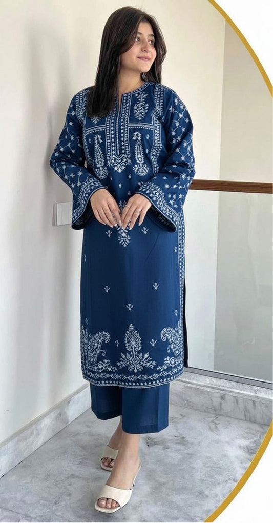 Embroidered Lawn 2Pcs D-49