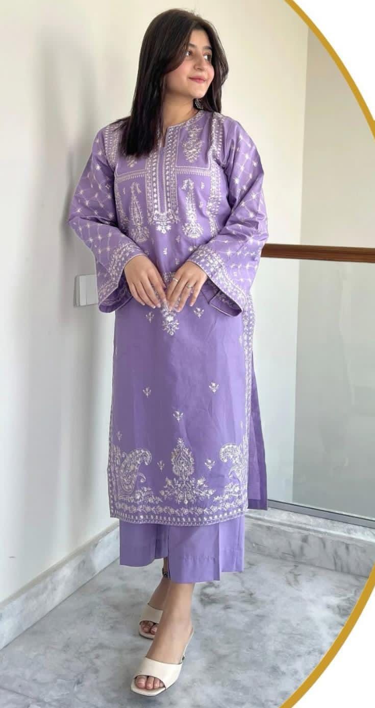 Embroidered Lawn 2Pcs D-41