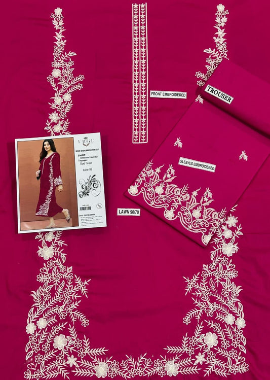 Embroidered Lawn 2Pcs D-37