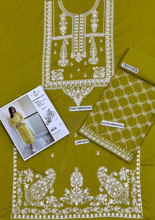 Embroidered Lawn 2Pcs D-40