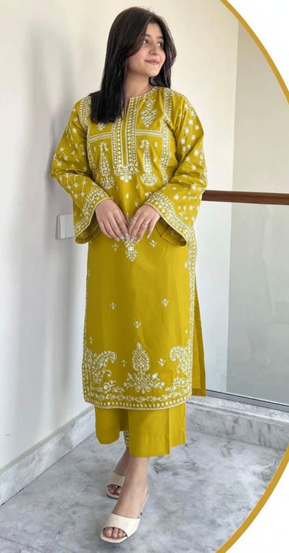 Embroidered Lawn 2Pcs D-40