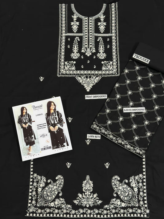 Embroidered Lawn 2Pcs D-30
