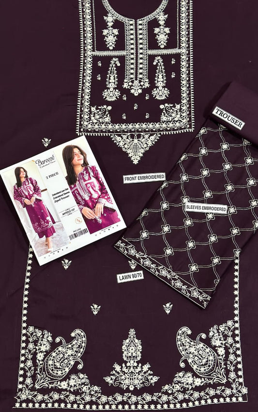 Embroidered Lawn 2Pcs D-31