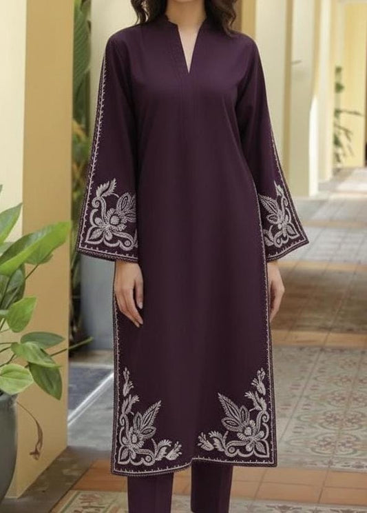 Embroidered Lawn 2Pcs D-27