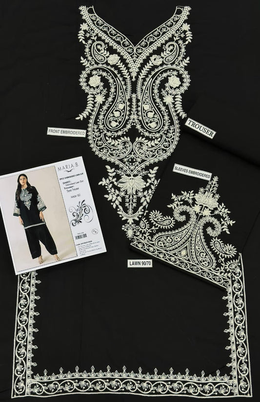 Embroidered Lawn 2Pcs D-25