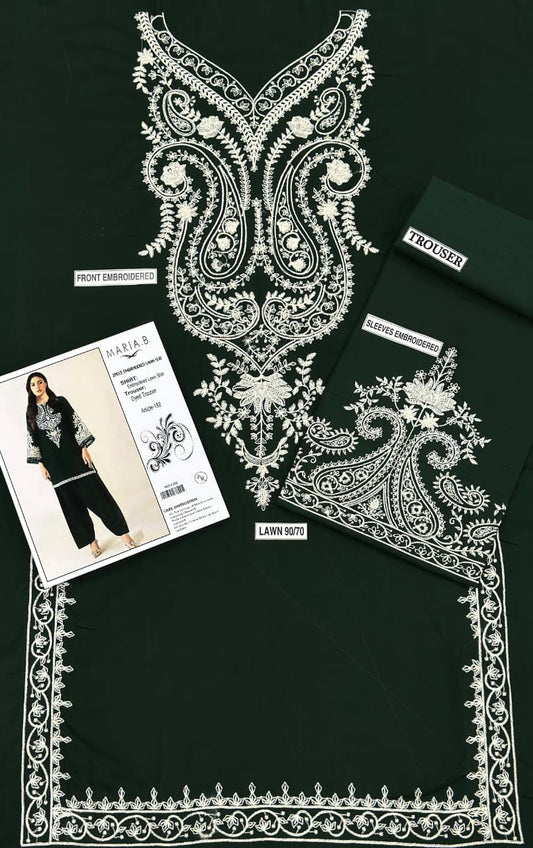 Embroidered Lawn 2Pcs D-23