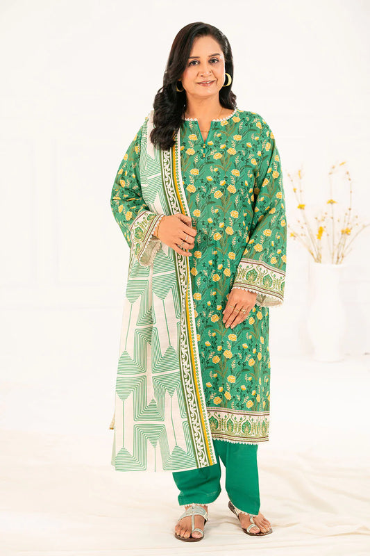 Gul Ahmed Lawn 3-Piece - Plain Trouser