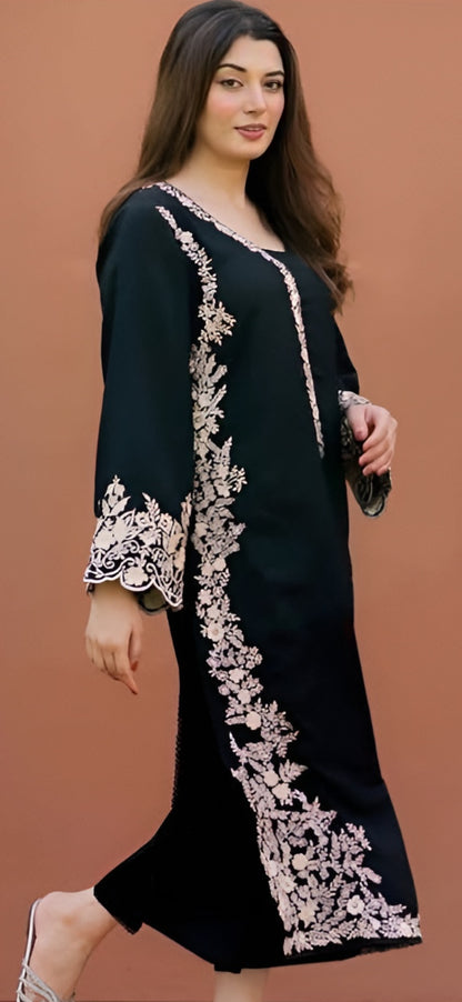 Embroidered Dhanak 2 Piece D-21