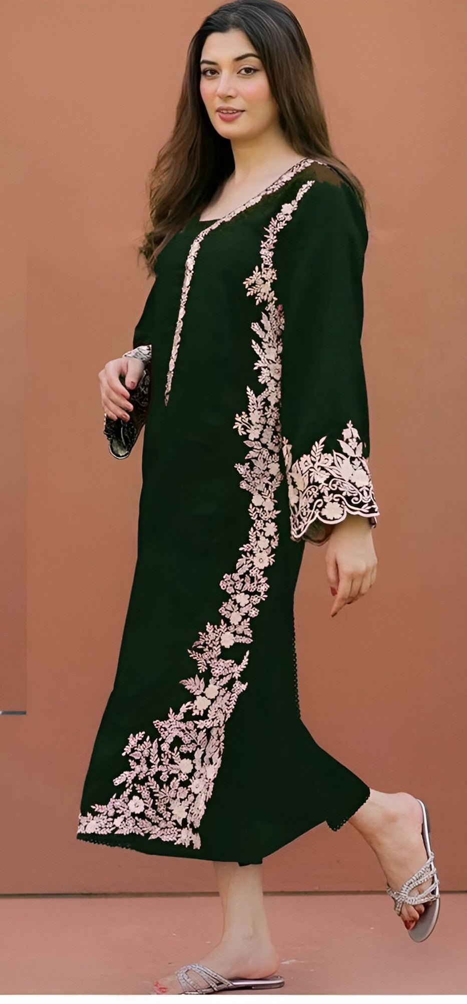 Embroidered Dhanak 2 Piece D-20