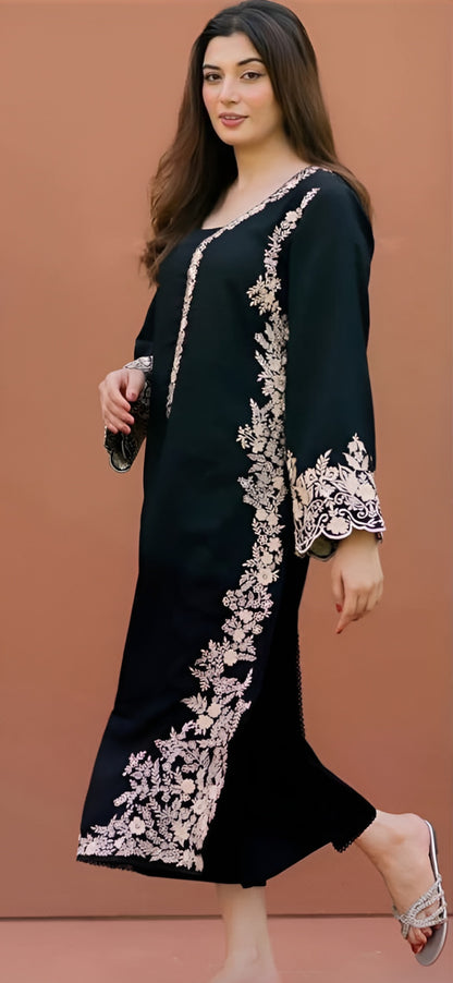 Embroidered Dhanak 2 Piece D-21